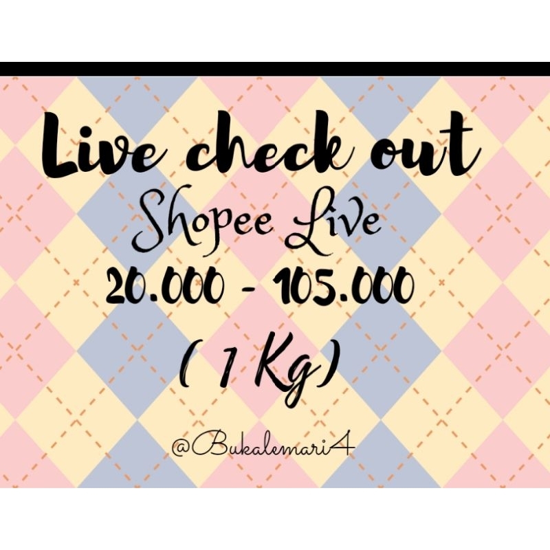 Jual LINK CHECK OUT ( 1kg) | Shopee Indonesia