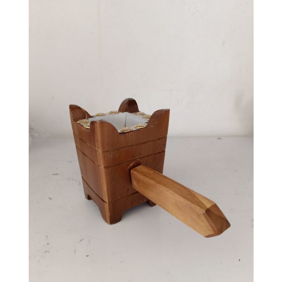 Jual Cuma satu hario5O9a MABKHARA KAYU JATI TARIM TEROMPAH Ukuran Mini ...