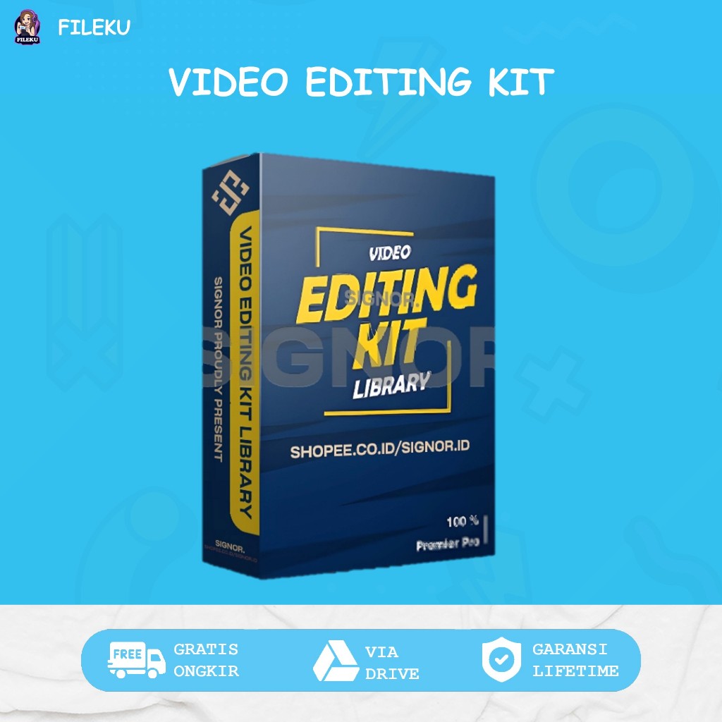 Jual Tools Video Editing Kit Library Resource (1000+ Preset) Shopee Indonesia
