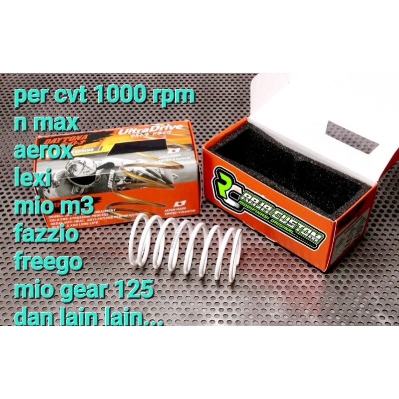 Jual Per CVT Racing Daytona Japan 1000RPM Yamaha NMAX AEROX LEXI M3 ...