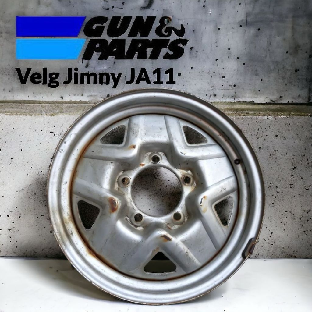 Jual Velg Suzuki Jimny JA11 Velg Kaleng PCD 5x139.7mm Sparepart