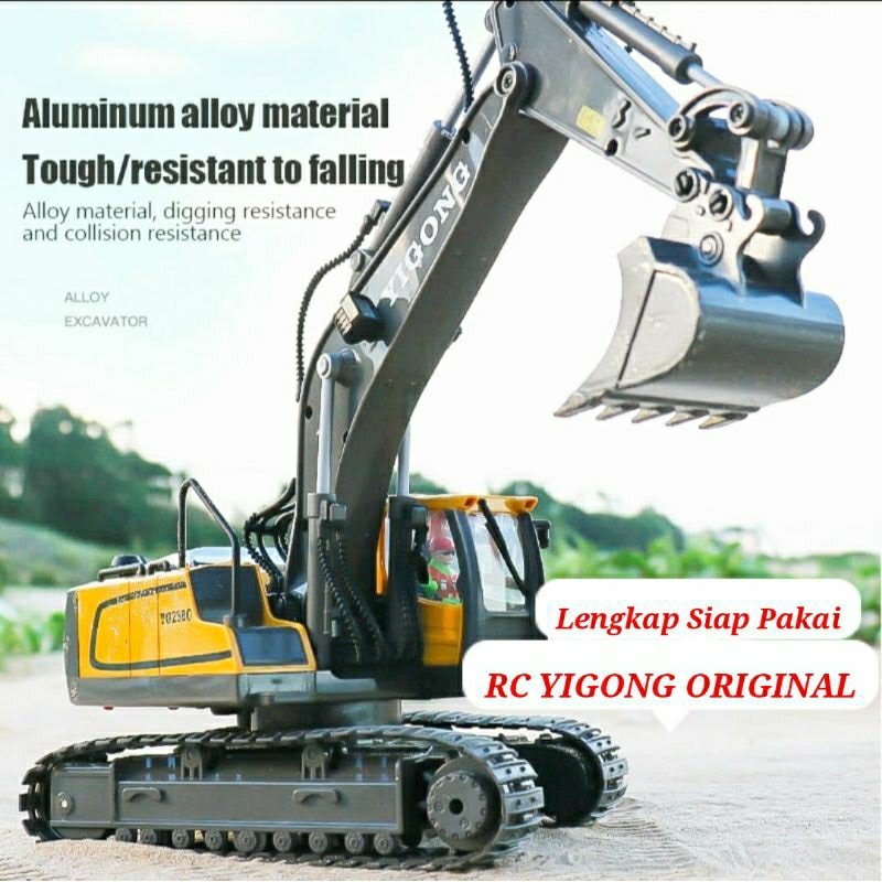 Jual Mobil Remot Kontrol Alat Berat Excavator Dump Truck Buldozer Beko ...