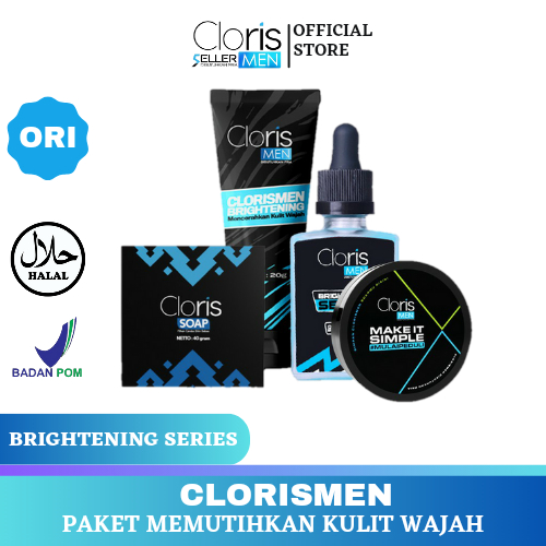 Jual CLORI MEN Clorismen Original Paket Perawatan Pria Lengkap Skincare ...