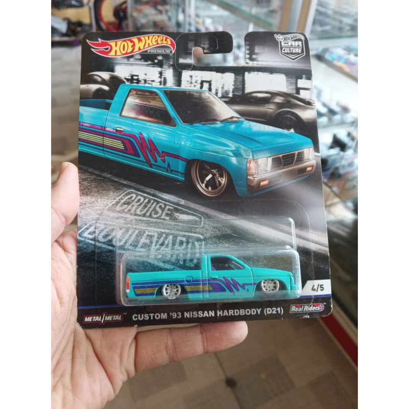 2023 Hot Wheels RLC Custom '93 Nissan Hardbody D21 - 1:64 Scale Purple Die-Cast Model Car NEW