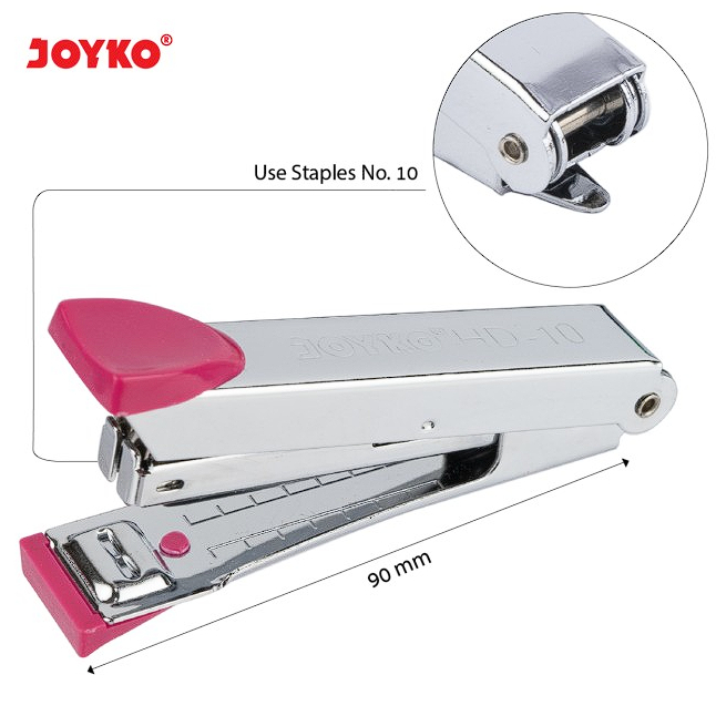 Jual STAPLER STAPLES BESI MEREK JOYKO HD 10 1 PCS | Shopee Indonesia