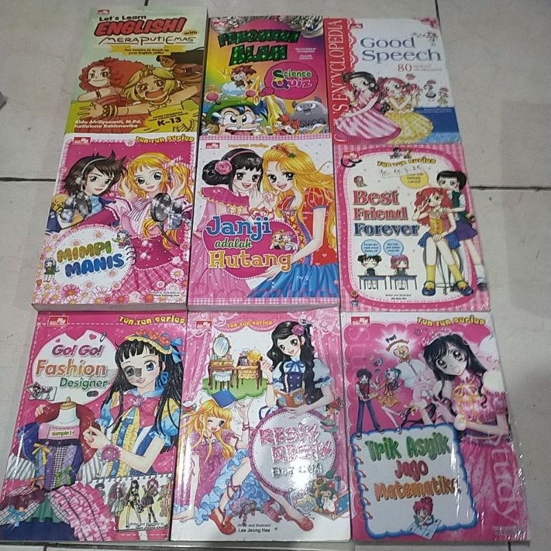 Jual Buku Obral Super Murah Buku Komik Tenten Series Candy Series Komik Magic Stone Hanja