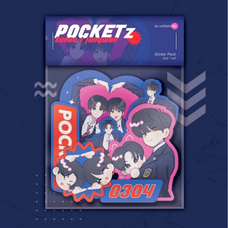 Jual [ENHYPEN] POCKETz Sticker Pack | Shopee Indonesia