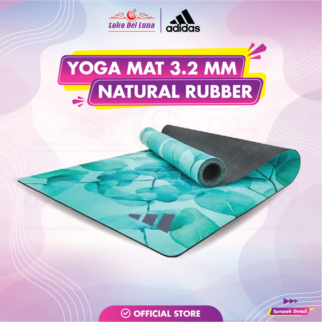 Jual ADIDAS YOGA MAT 3.2mm Earth Natural Rubber Matras Yoga ADYG