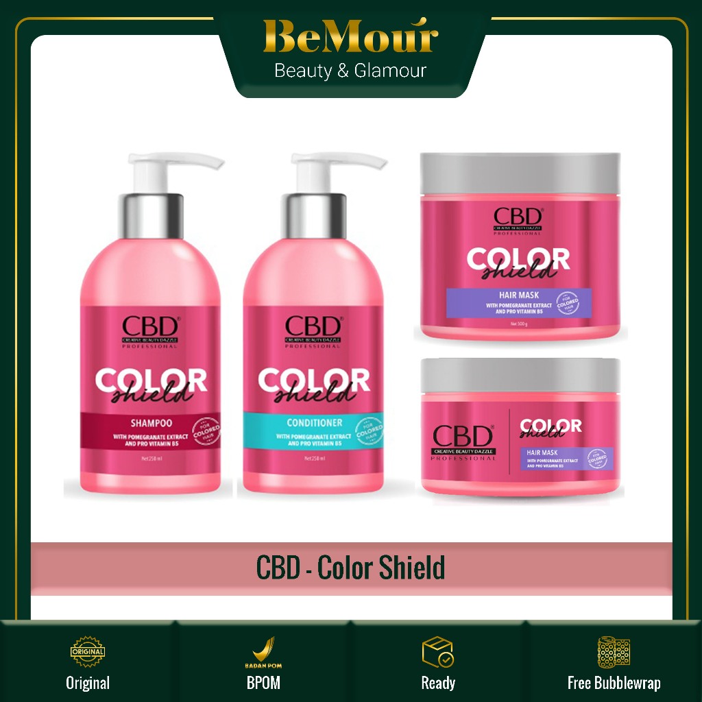 Jual CBD - PROFESSIONAL COLOR SHIELD - Perawatan Rambut Shampoo ...
