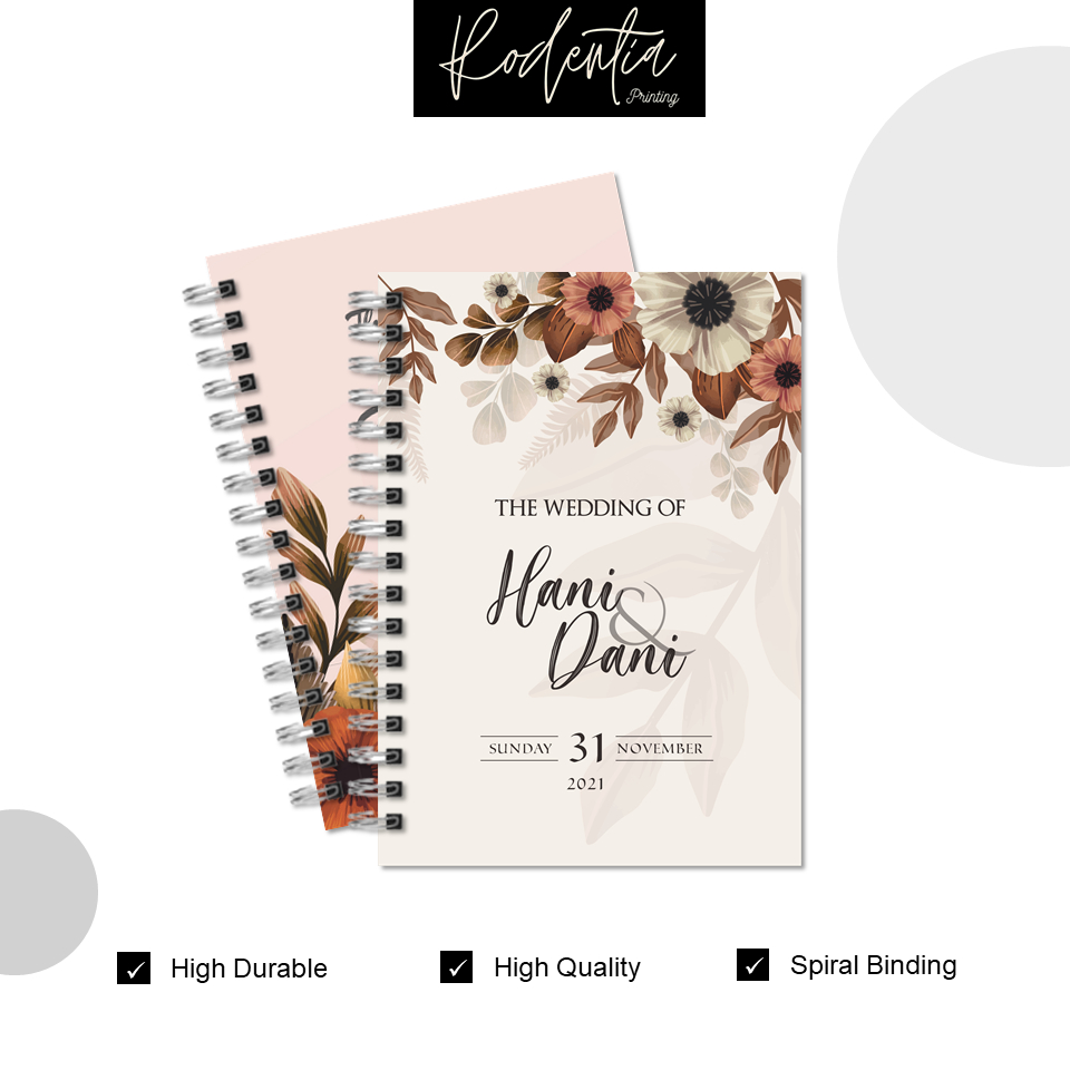 Jual Ukuran A6 Notes Buku Catatan Kecil Ukuran Souvenir Pernikahan ...