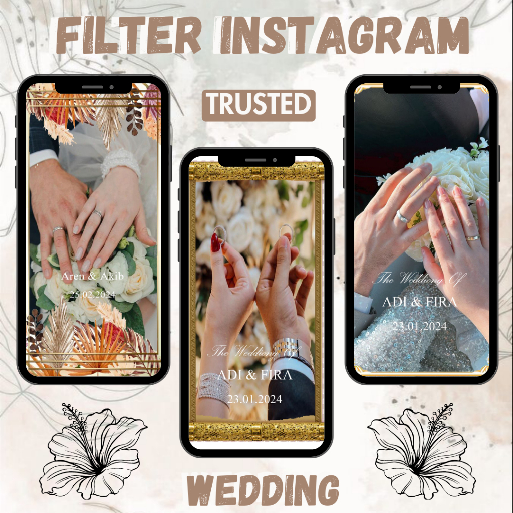 Jual FILTER INSTAGRAM WEDDING/PERNIKAHAN JASA BUAT FILTER Shopee