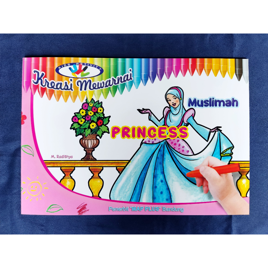 Jual Kreasi Mewarnai Princess Muslimah  Shopee Indonesia