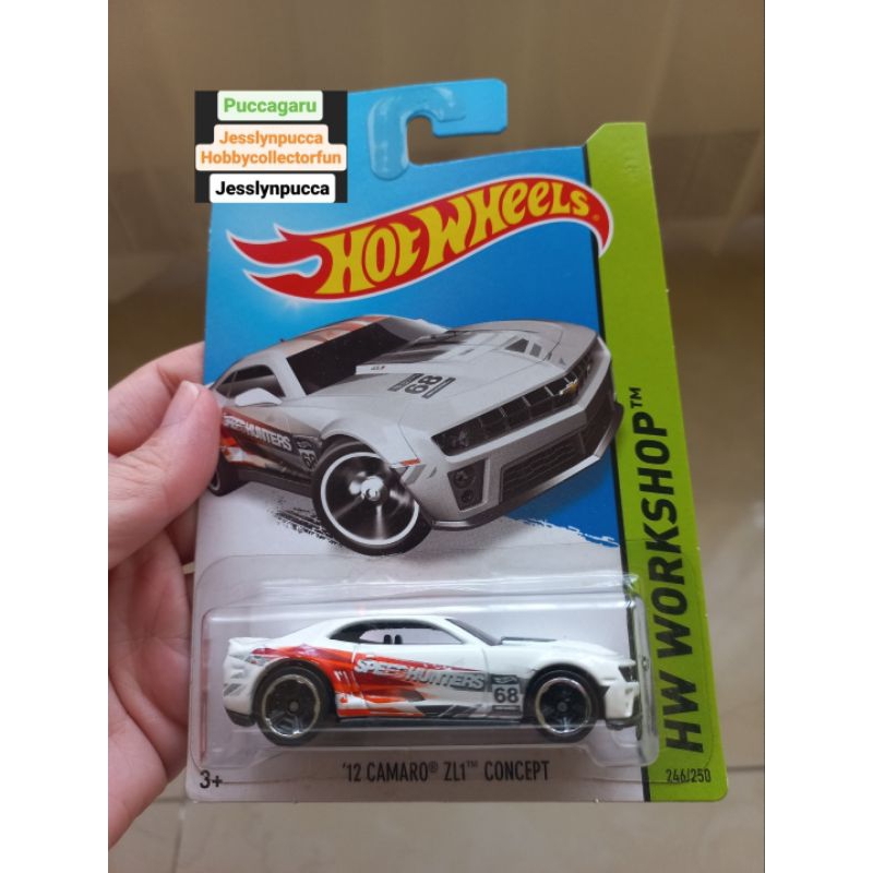 Jual HOT WHEELS 12 CAMARO ZL1 CONCEPT SPEED HUNTER HW WORKSHOP DIECAST ...