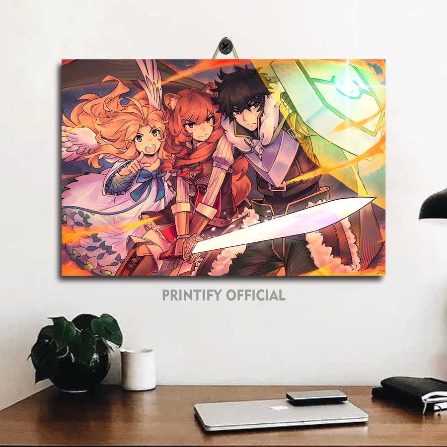 Jual Hiasan Ruangan Foto Anime The Rising Of The Shield Hero 20X30 ...
