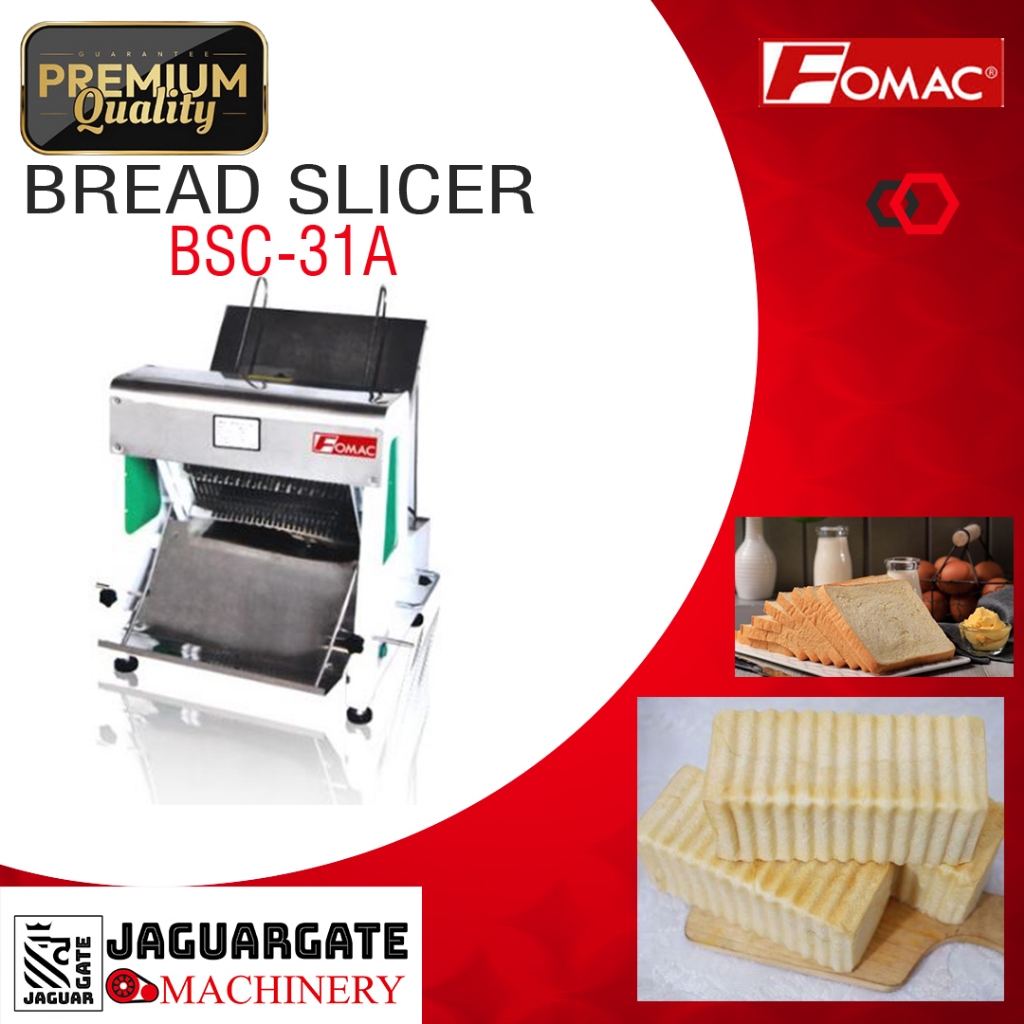 Jual Mesin Pemotong Roti Tawar Bread Slicer BSC-31A FOMAC | Shopee ...