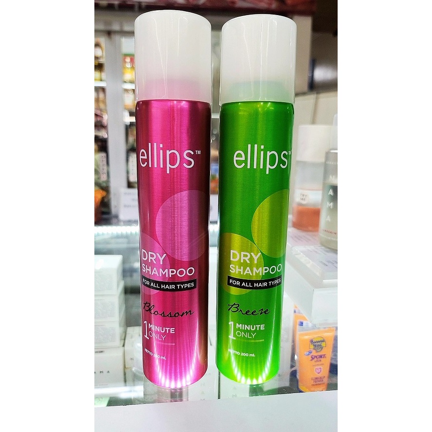 Jual ELLIPS DRY SHAMPOO FOR ALL HAIR TYPES 200ML | SHAMPOO KERING ...