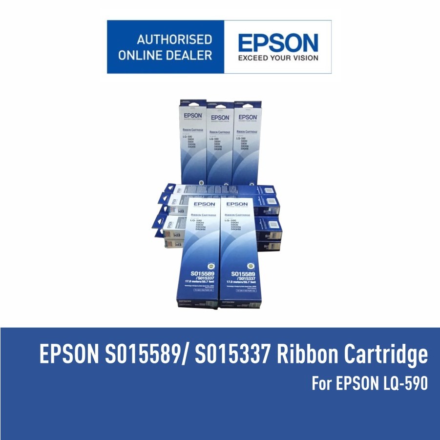 Jual Epson Ribbon Catridge SO15589 SO15337 - Ribbon Cartridge Printer ...