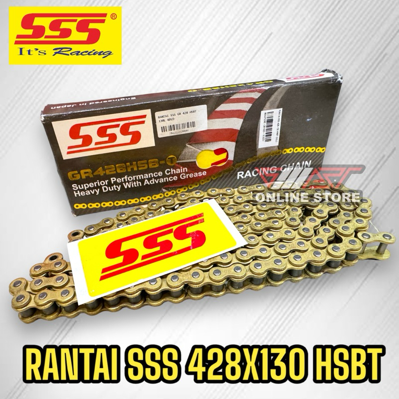 Jual Rantai SSS 428-130 HSBT Rantai SSS 428X130 HSBT RANTAI DKT 428X130 ...