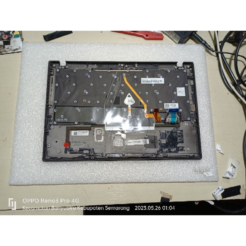 Jual FRAME + KEYBOARD laptop Lenovo ThinkPad X1 Carbon 7th Gen ORIGINAL ...