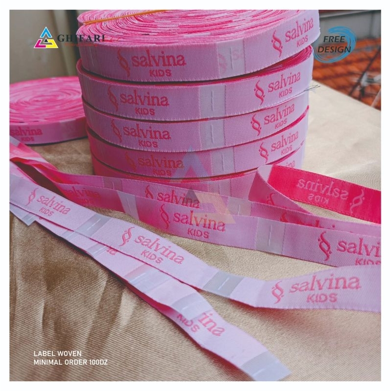 Jual label woven 3600pcs super murah label hijab label gamis label ...