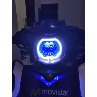 Jual Lampu Depan Mx King V Set Biled Turbo Se Double Laser Inch Shopee Indonesia