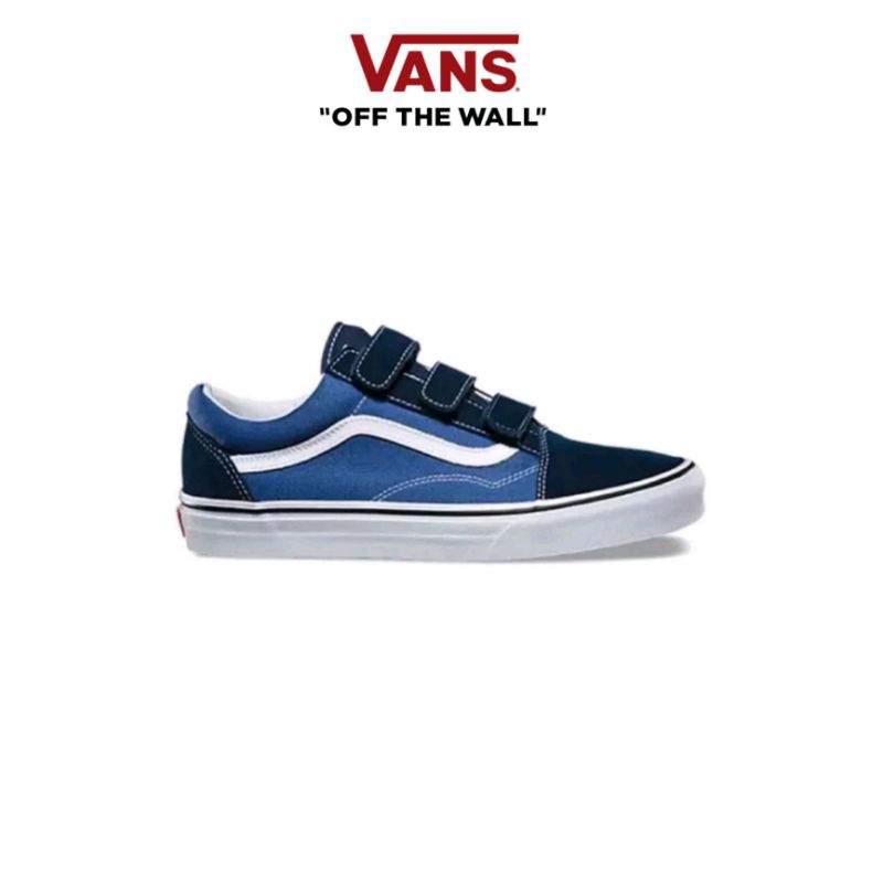 Vans old skool velcro navy top