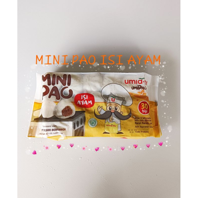 Jual UMIAMI MINI PAO ISI AYAM/SAPI/COKELAT/STROBERI isi30pc | Shopee ...