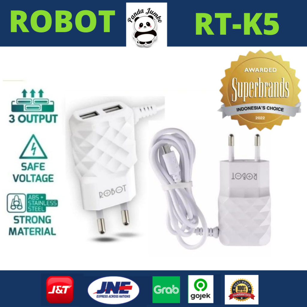 Jual Robot Rt K Adaptor Charger Output A Original Pj Shopee Indonesia