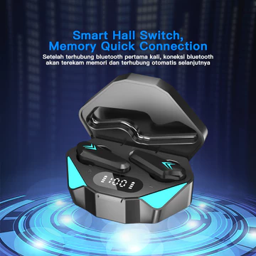 TWS Gaming X15 True Wireless Stereo Gaming Earbuds Touch Earphone Pure Bass Sound Low Latency