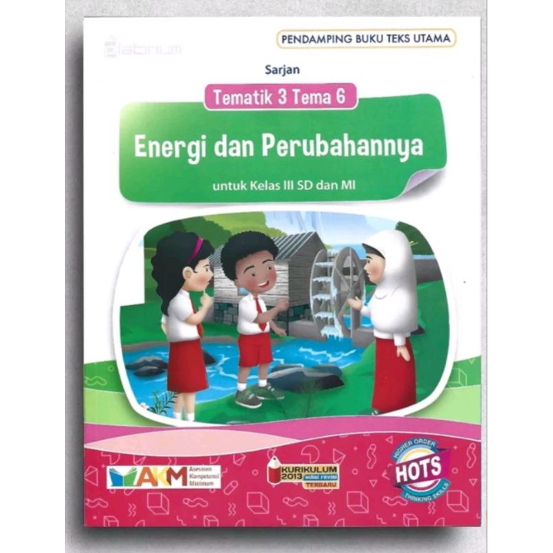 Jual BUKU PLATINUM TEMATIK SD/MI KELAS 3 KURIKULUM 2013 EDISI REVISI ...