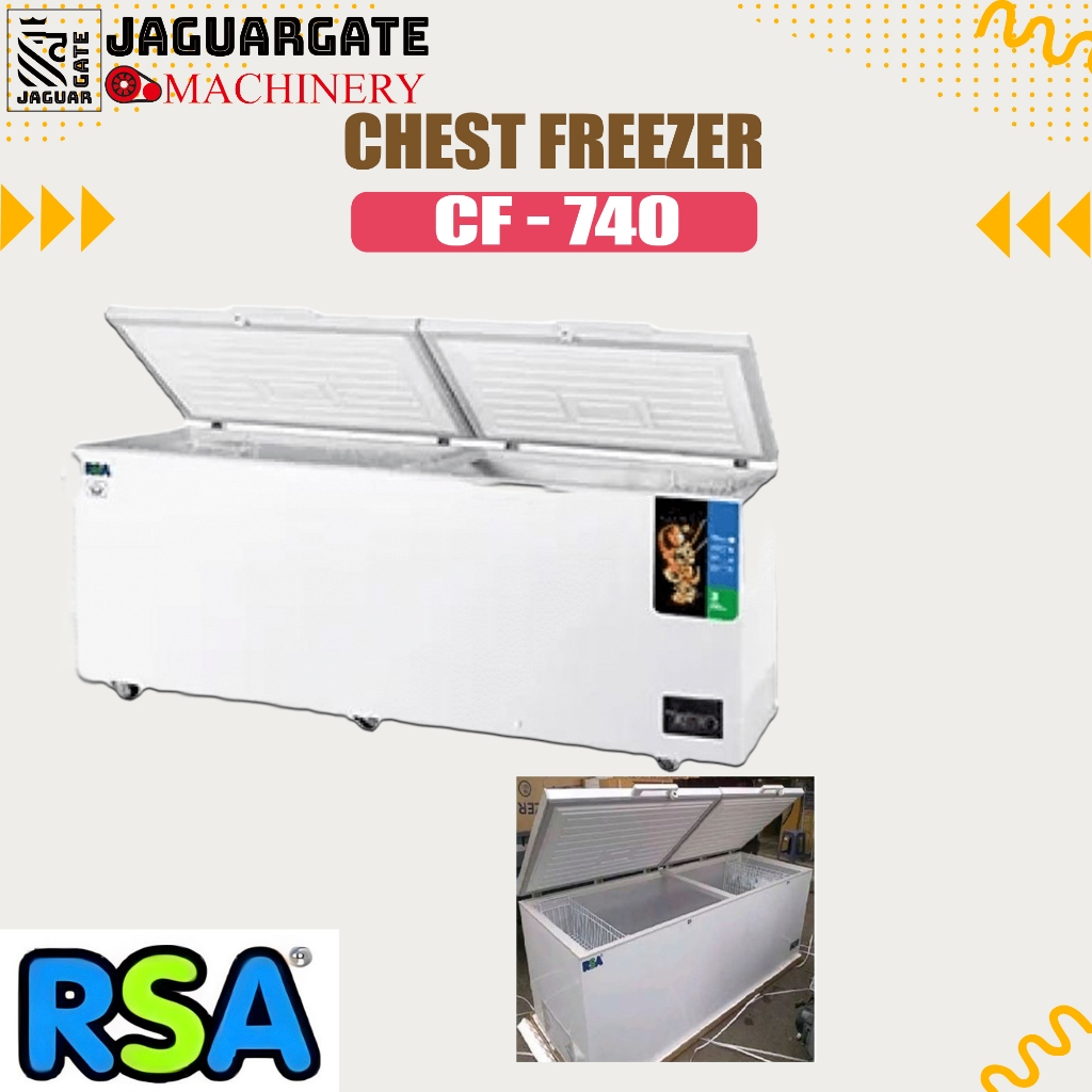 Jual CF 740 CHEST FREEZER RSA CF 740 KULKAS BOX 700 LITER ORIGINAL ...