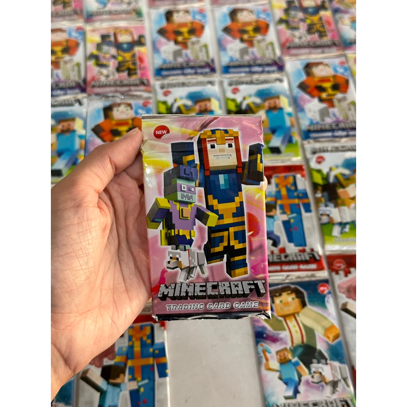 Jual 6 Sachet Kartu Foil Mine Craft / Mainan Kartu Gambar MineCraft ...