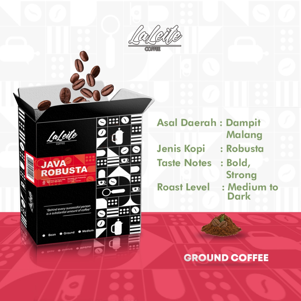 Jual Kopi Java Robusta 900gr - Ground (bubuk) | Shopee Indonesia