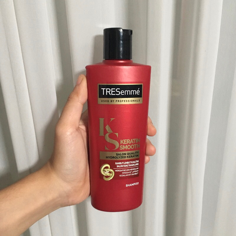 Jual Tresemme Keratin Smooth Shampoo Perawatan Rambut Keratin Smooth Dengan Hydrolyzed Keratin 