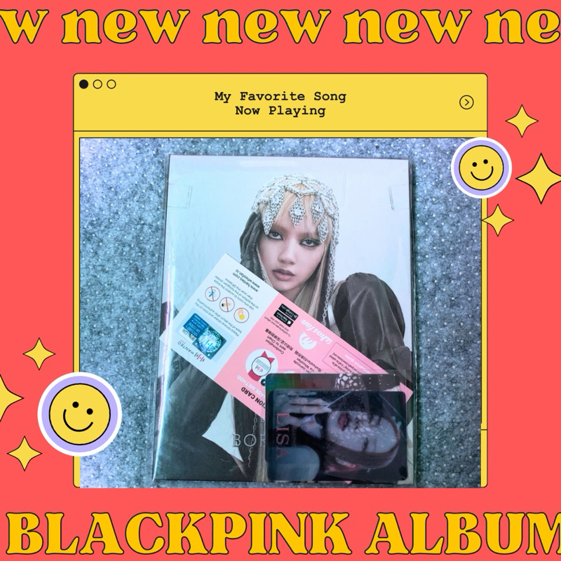 Jual [OFFICIAL SEALED] BLACKPINK Born Pink Album LISA Ver. | Shopee ...