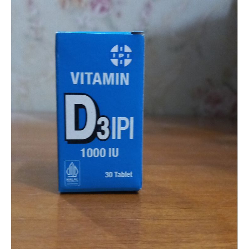 Jual Vitamin D3 IPI 1000 IU isi 30 tablet Shopee Indonesia