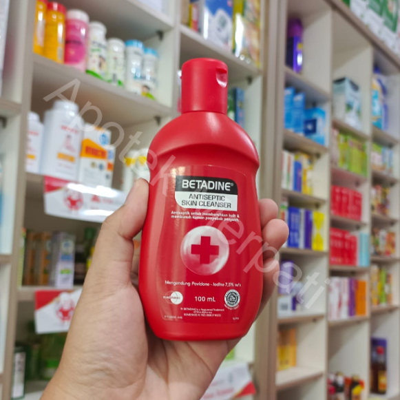 Jual BETADINE ANTISEPTIC SKIN CLEANSER 100 ML Shopee Indonesia