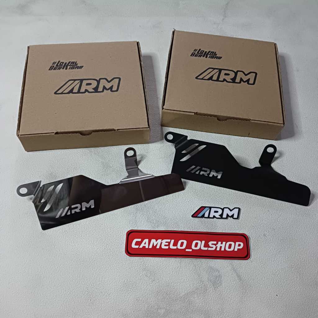 Jual COVER LEHERAN RADIATOR AEROX NEW NMAX NEW / COVER LEHER ARM NMAX ...