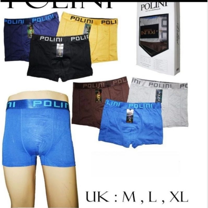 Jual Pcs Celan Dalam Pria Merk Polini Boxer Polini Boxer Pria