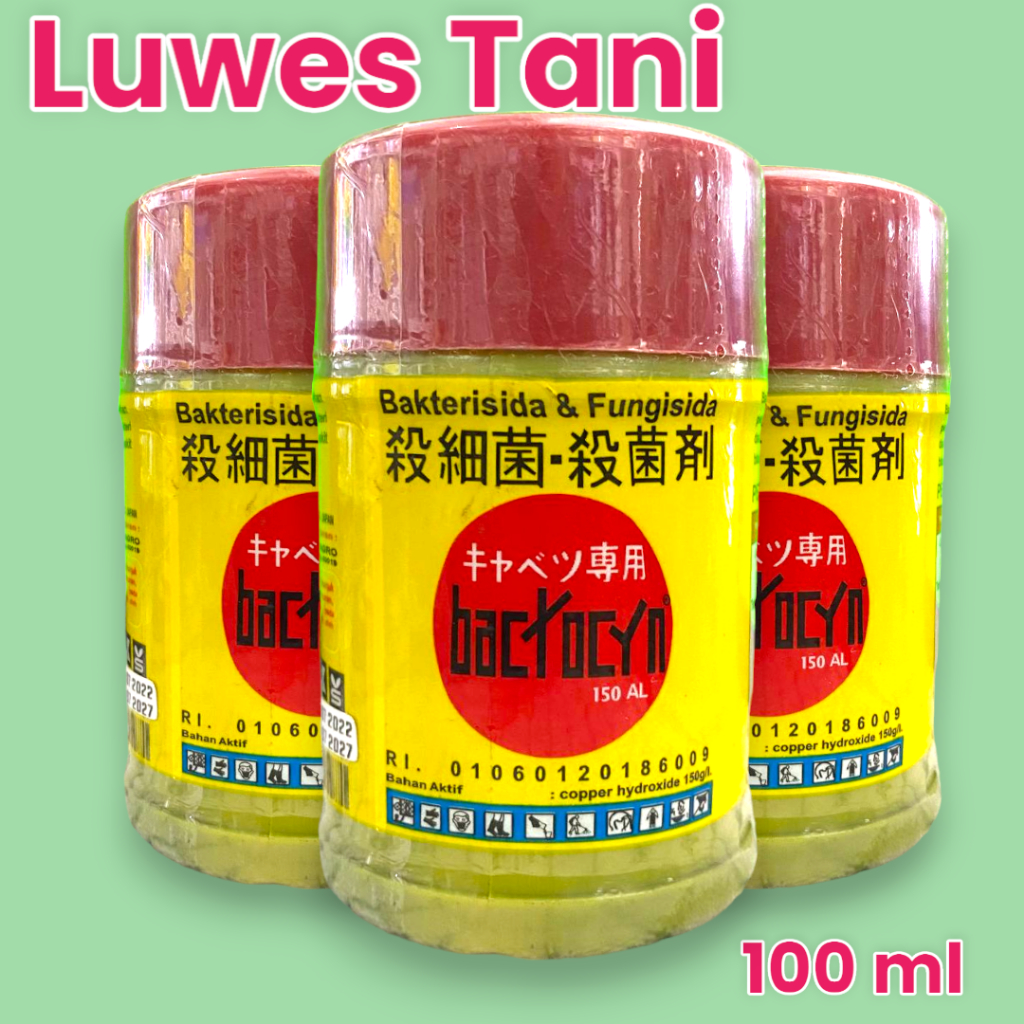 Jual BACTOCYN 100 ml Bakterisida Fungisida | Shopee Indonesia