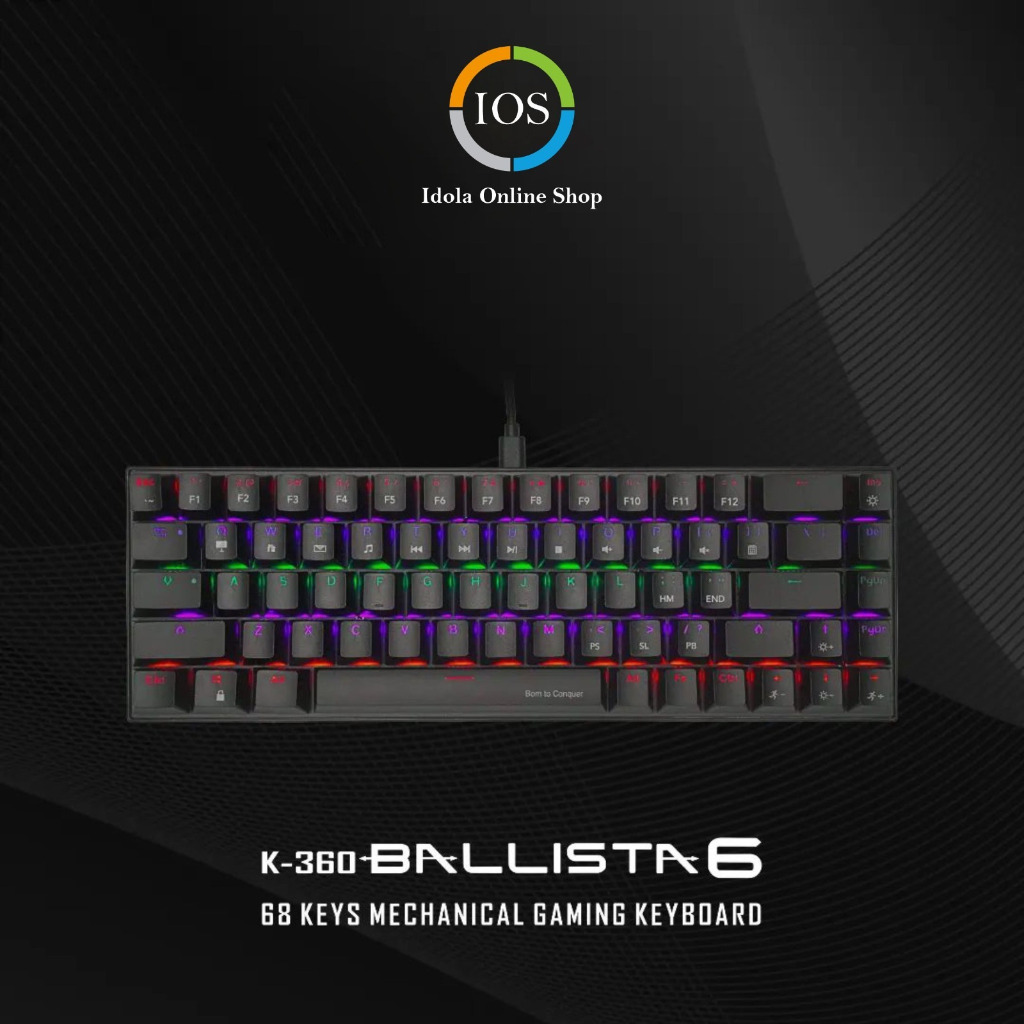 Jual Imperion Ballista Mechanical USB Keyboard | Shopee Indonesia