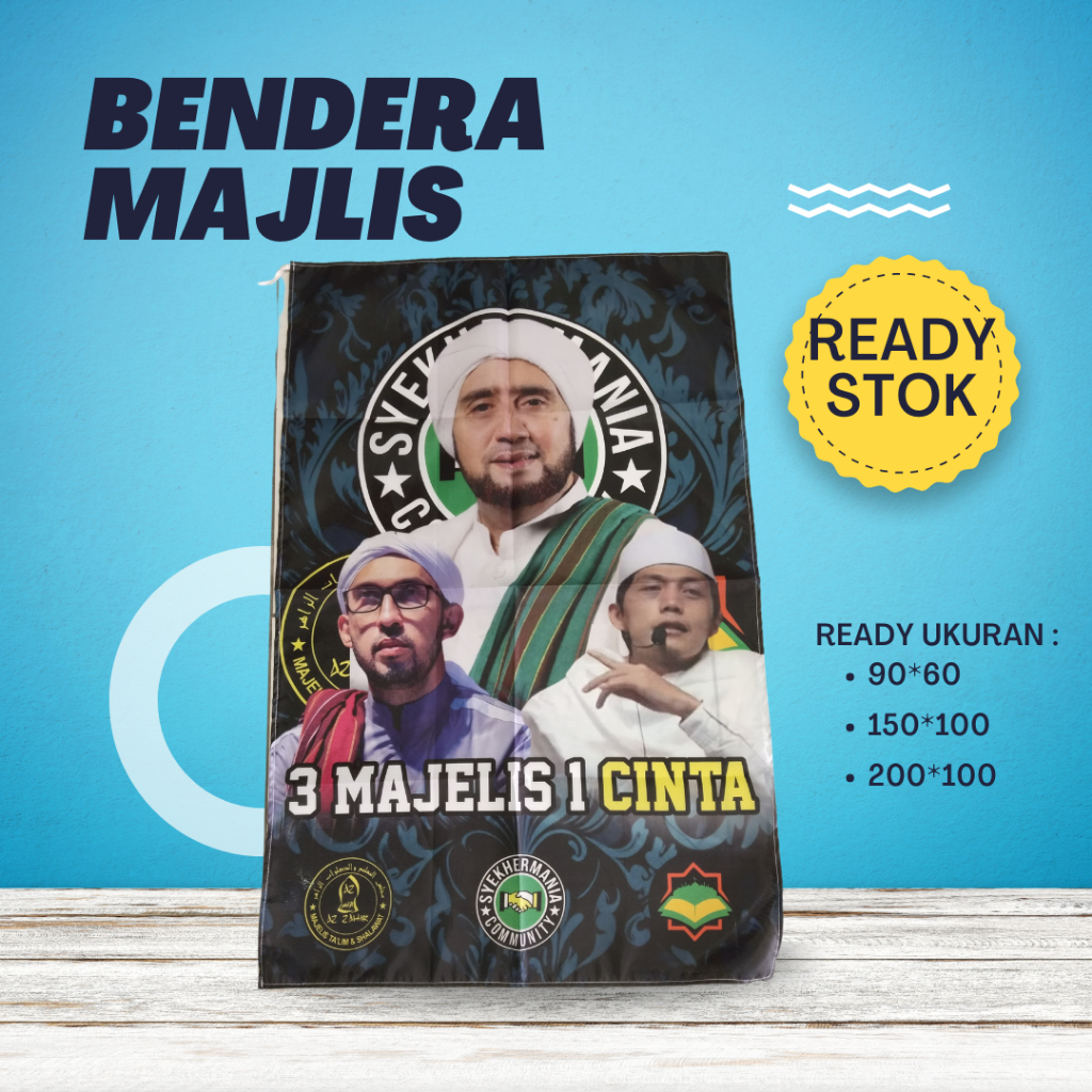 Jual Boemenstore Bendera Majlis Sholawat - Mahage - Spanduk Kain ...