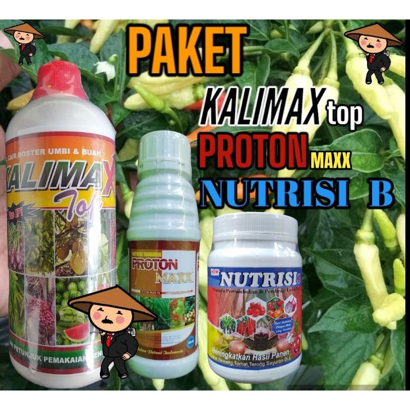 Jual NITRISI B 500 Gram + KALIMAX TOP 1L + PROTON MAXX 500 ML - Paket ...