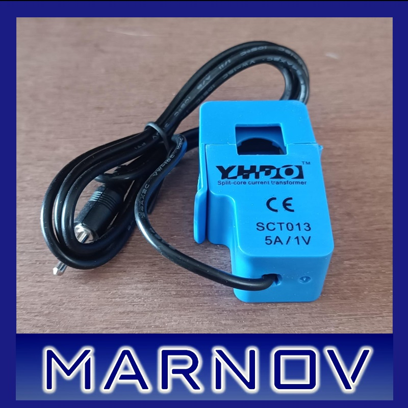 Jual YHDC SCT-013 5A 1V Current Sensor SCT013 Clamp | Shopee Indonesia