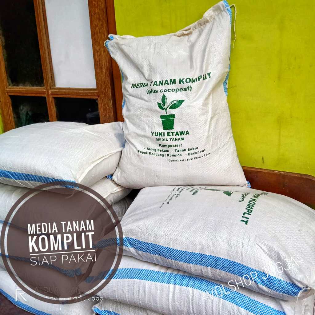 Jual MEDIA TANAM SIAP PAKAI CAMPURAN PUPUK KANDANG SEKAM COCOPEAT TANAH ...