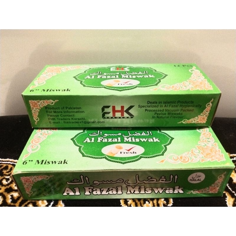 Jual SIWAK MISWAK AL FAZAL 1 BOX (12 PCS) | Shopee Indonesia
