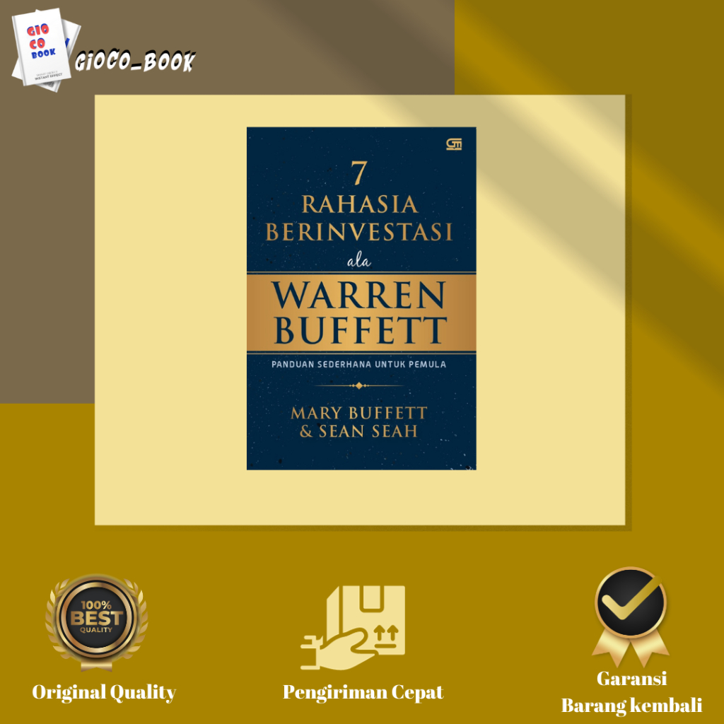 Jual 7 Rahasia Sukses Berinvestasi Ala Warren Buffett: Panduan ...