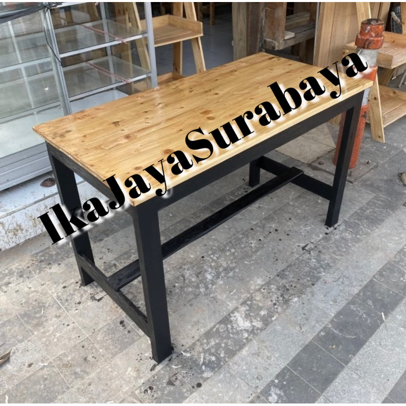 Jual Meja kayu jati belanda murah | Meja Akuarium | Meja Dapur | Meja