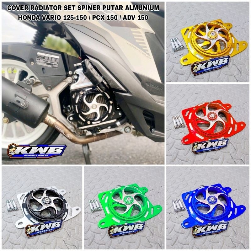 Jual Cover radiator set spinner spiner honda vario 125 150 / pcx 150 ...