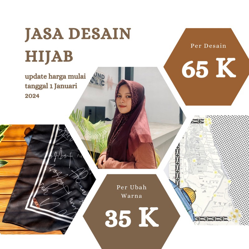 Jual JASA DESAIN HIJAB PRINTING | Shopee Indonesia